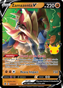Zamazenta V card art