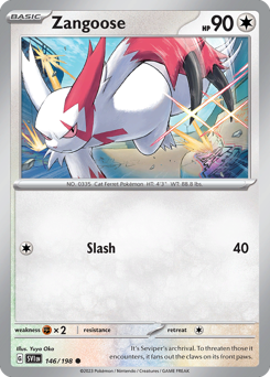 Zangoose card art