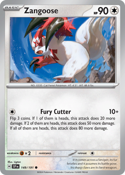Zangoose card art