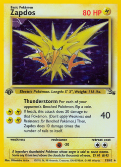 Zapdos card art