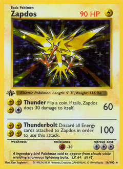 Zapdos card art