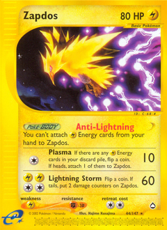 Zapdos card art