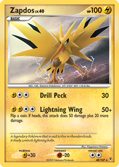 Zapdos card art