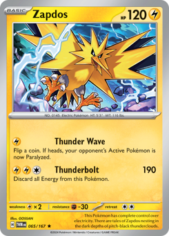 Zapdos card art