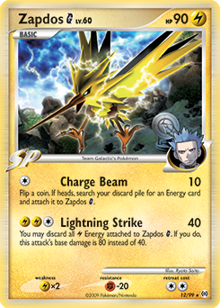 Zapdos G card art