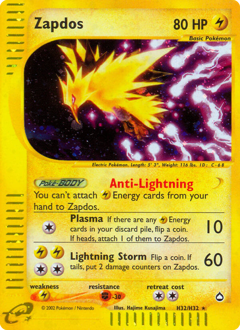Zapdos card art
