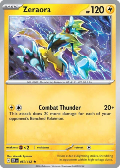 Zeraora card art
