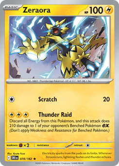 Zeraora card art