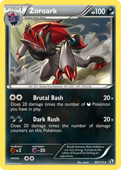 Zoroark card art