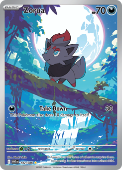 Zorua card art