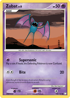 Zubat card art