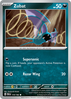 Zubat card art