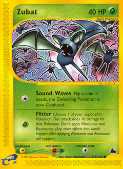 Zubat card art