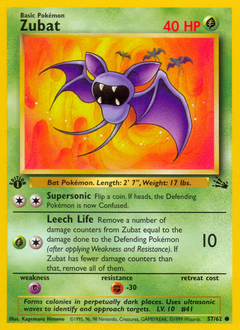 Zubat card art