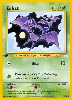 Zubat card art