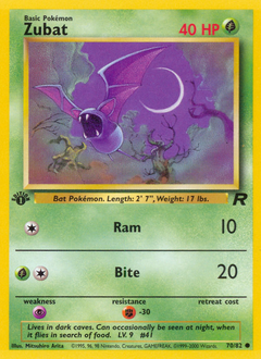 Zubat card art