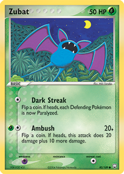 Zubat card art