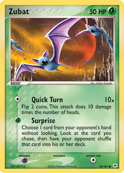 Zubat card art