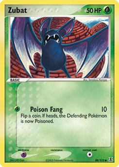 Zubat card art